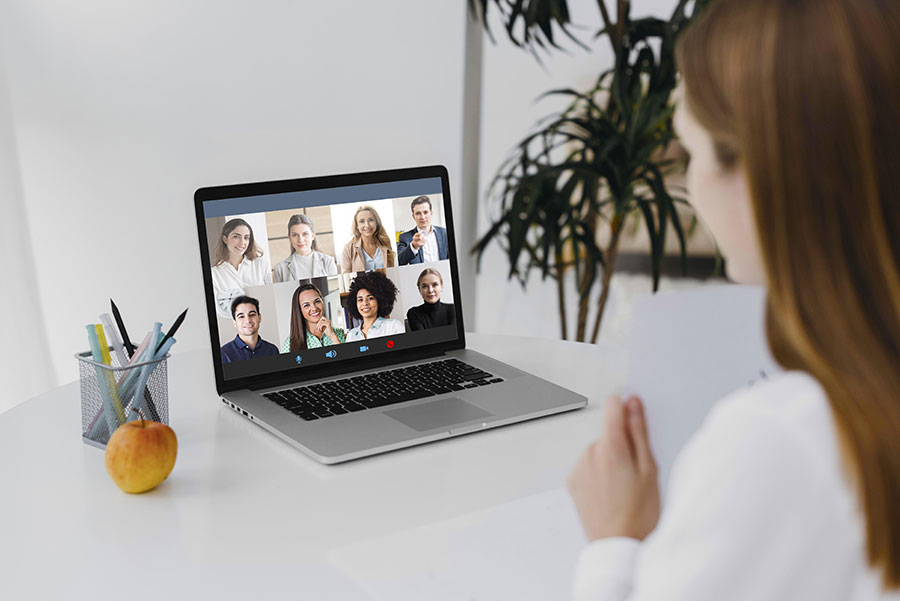 equipo meeting online