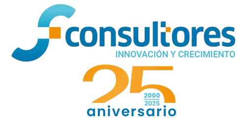 logo sfconsultores 25 años